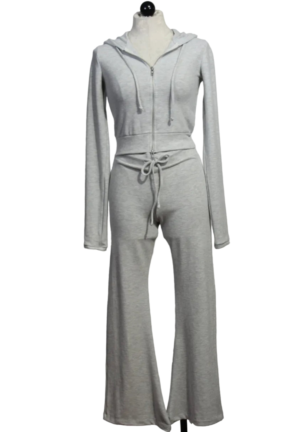 Oat Heather Perry Pant by Asher paired with the Oat Heather Sadie Hoodie by Asher