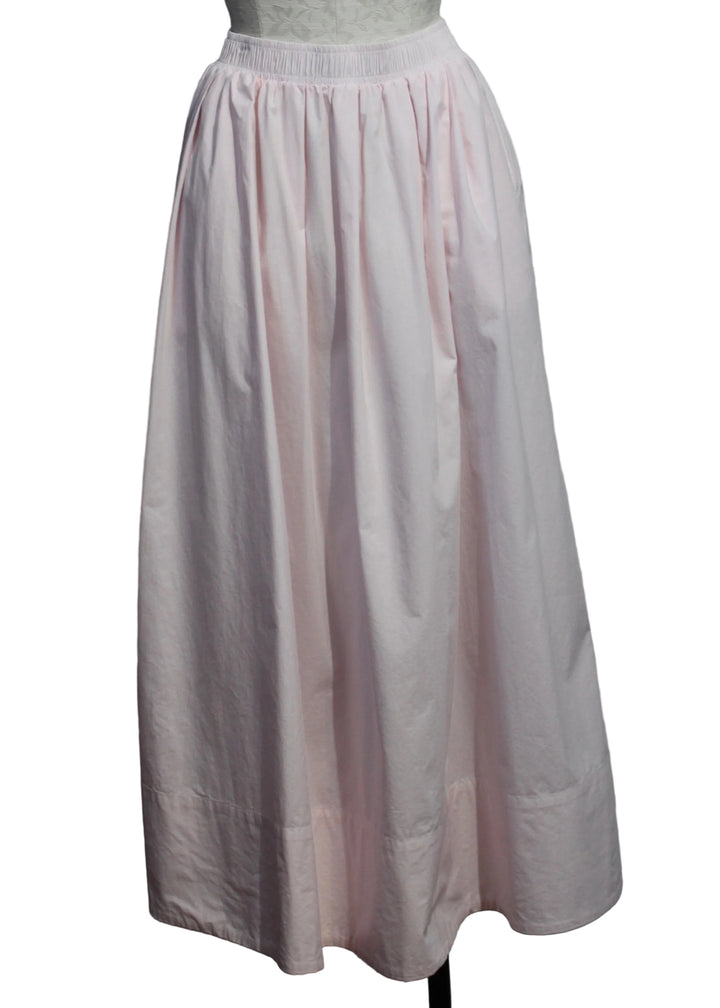  Kate Poplin Skirt by Asher in Salsa Rosa