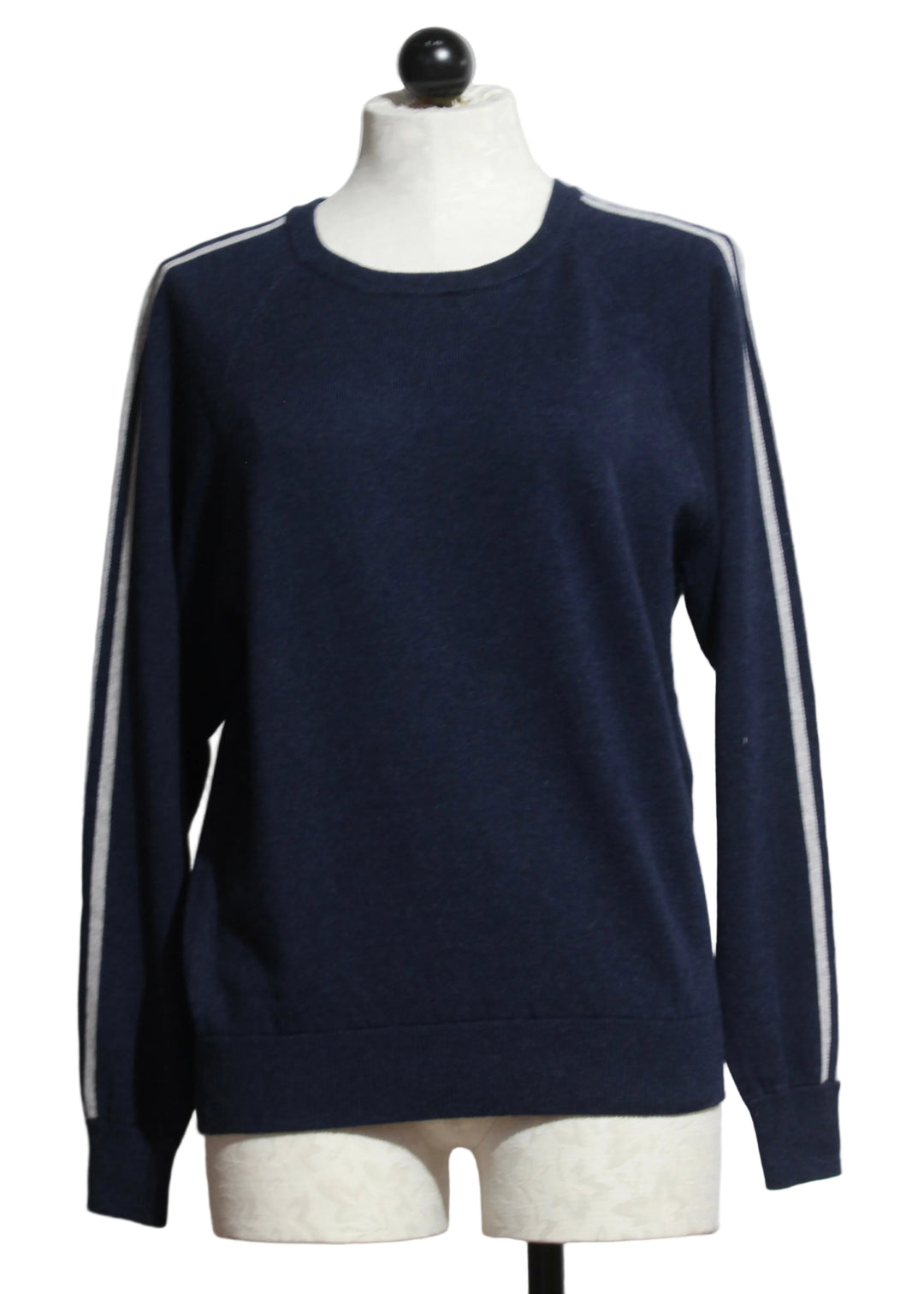 The Heather Cadet Livia Knitted Crew by Asher