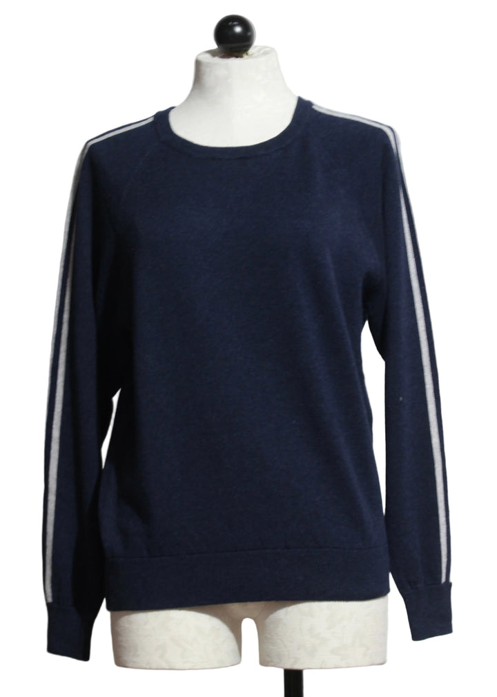 The Heather Cadet Livia Knitted Crew by Asher