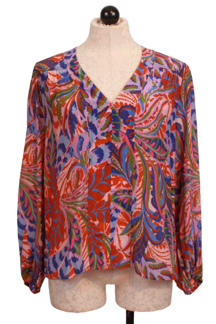 Yvonne Top by Caballero in the La Boheme Print