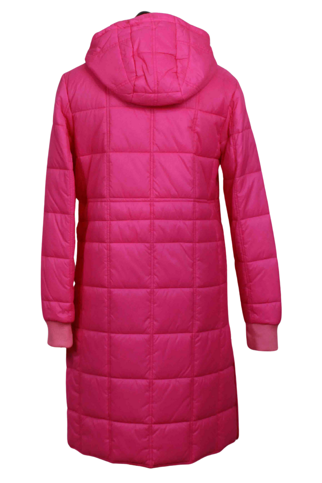 Hooded Quilted Leonardo Coat-Nikki Jones