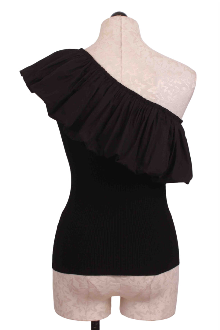 back view of black Lucy Top by Marie Oliver