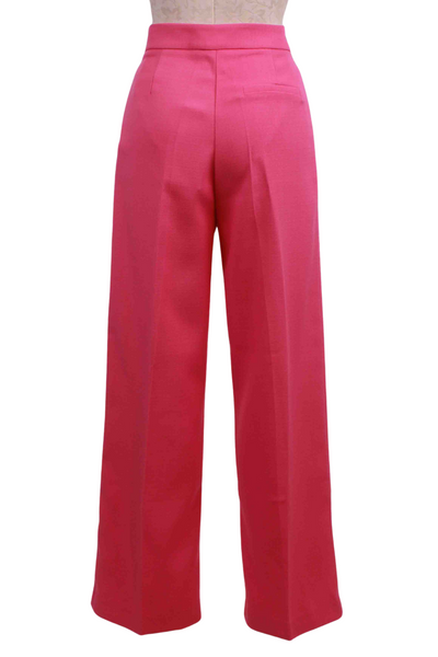back view of Rose Pleated Front Marly Pant by Grace and Mila