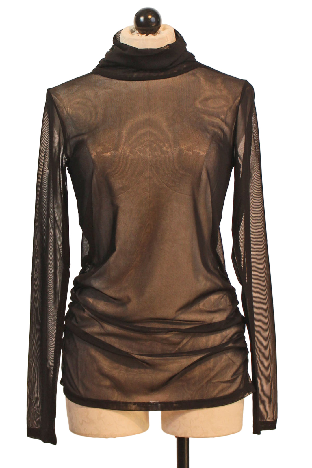 Black Mesh Max Top by Kozan