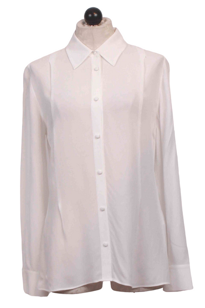 Off White Metier Button Down Shirt by Rue Sophie 
