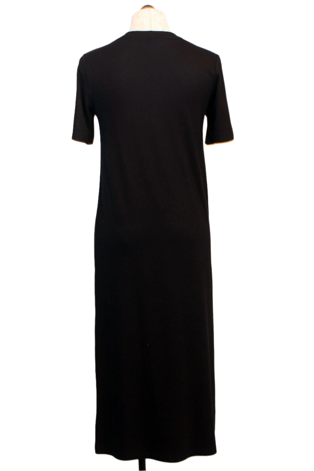 back view of black short sleeve The Molly Dress by Favorite Daughter