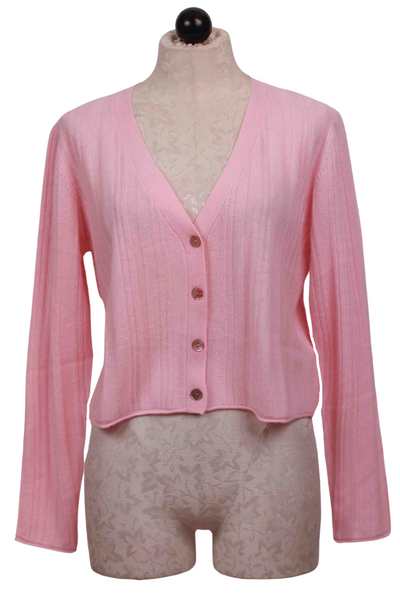 Candy Floss Cashmere Montana Cardi by Crush.