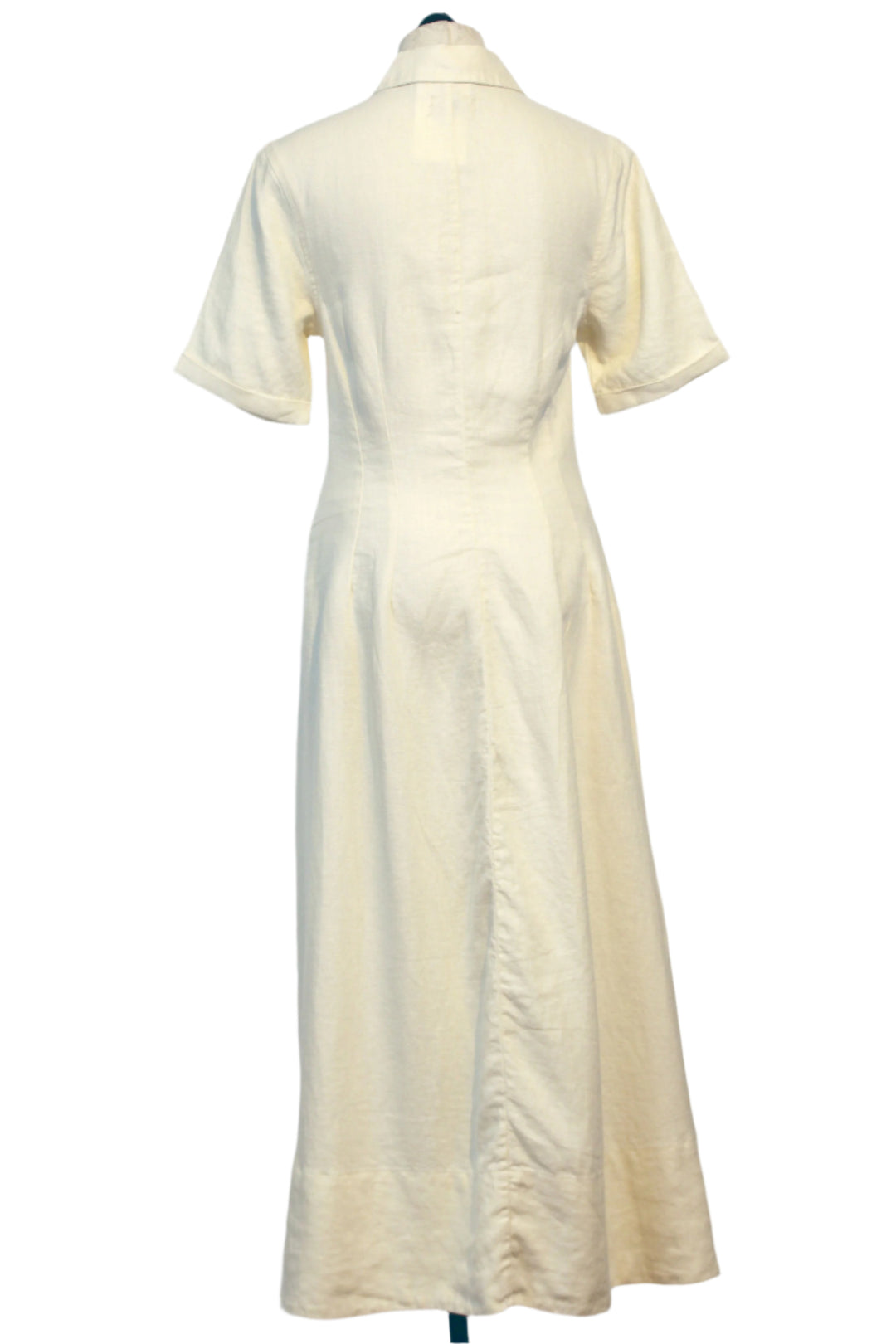 back view of Flax colored Montauk Midi Dress by DL1961 