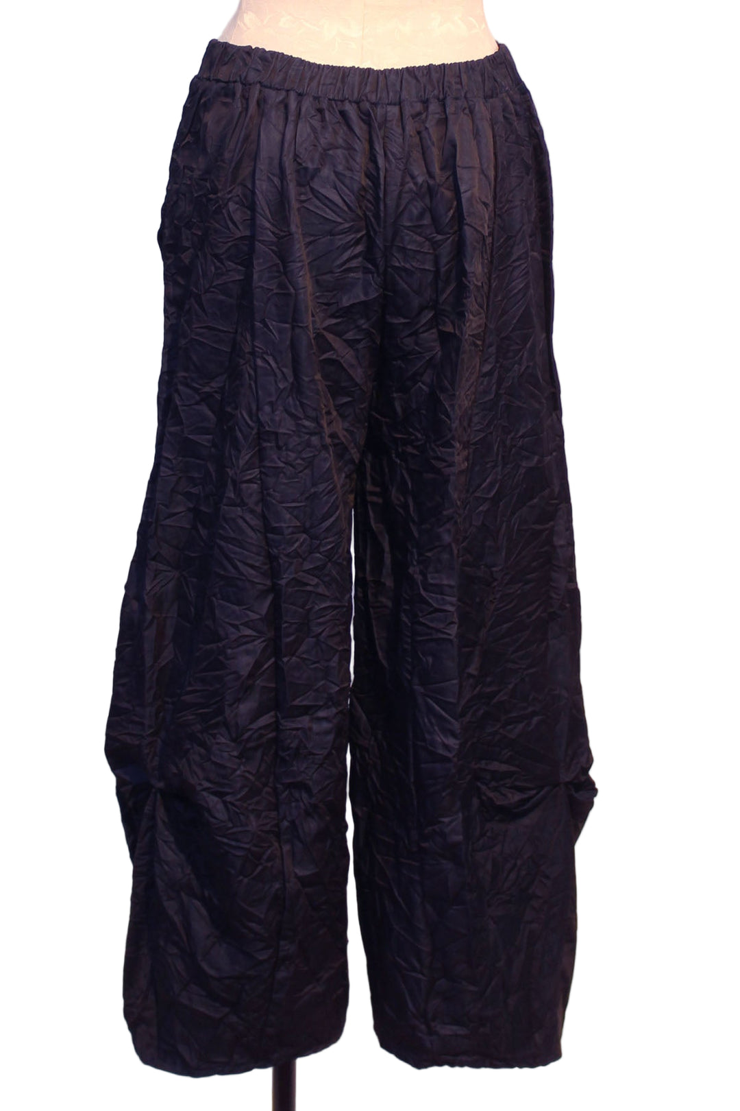 back view of Alvin Pant by Kozan in a Crushed Dark Navy