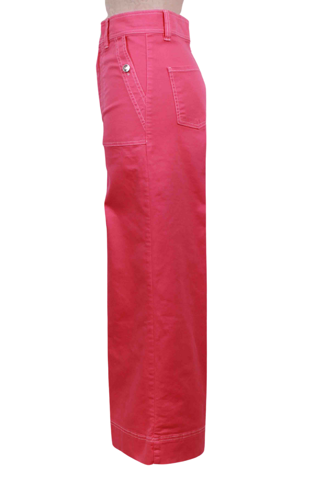 side view of Noa Pink Trouser by Vilagallo