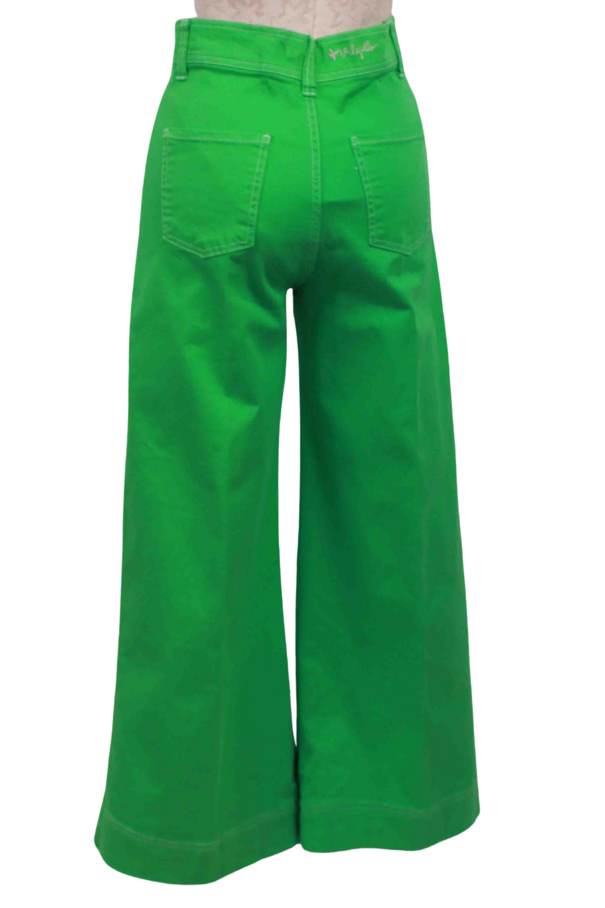 back view of Noa Green Trouser by Vilagallo