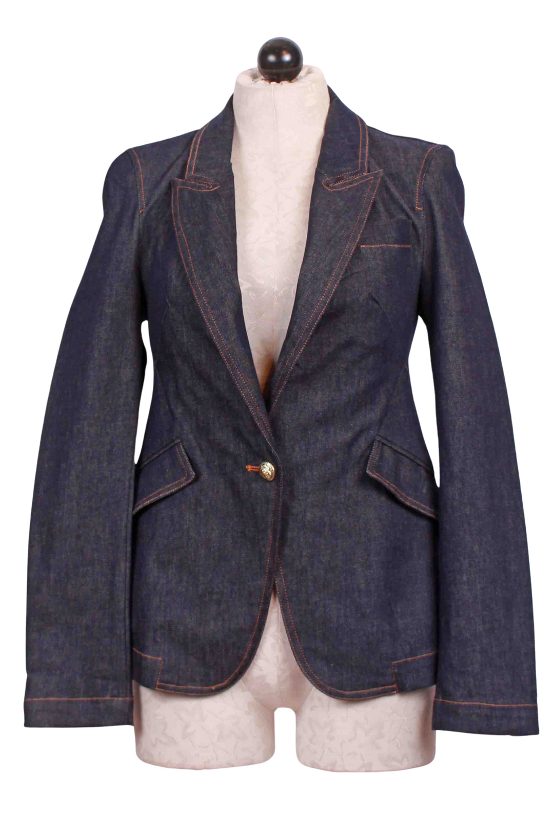 Ollie Sheen Denim Blazer by Generation Love