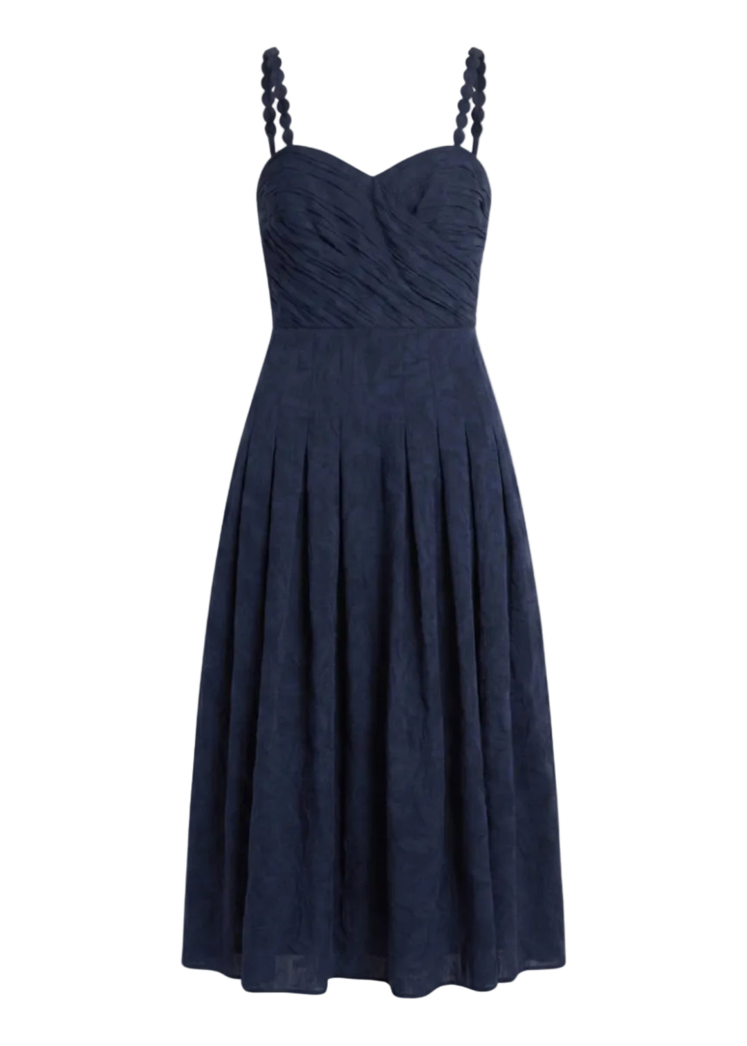 PF26 Marabel Midi Dress-Midnight Blue