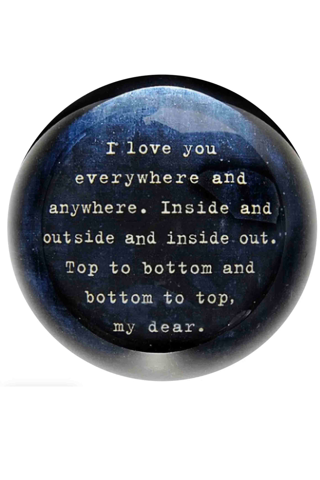 I Love You Everywhere Paperweight by Sugarboo Designs