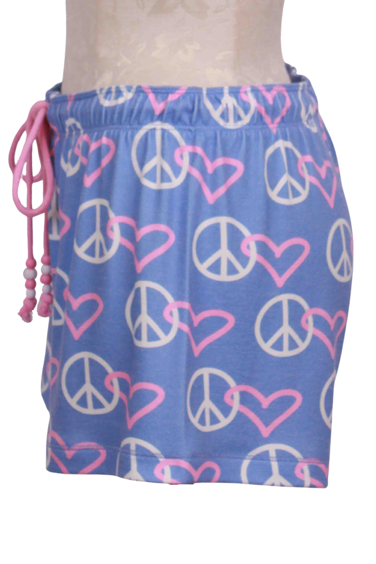 side view of Peace Love Shorts by PJ Salvage