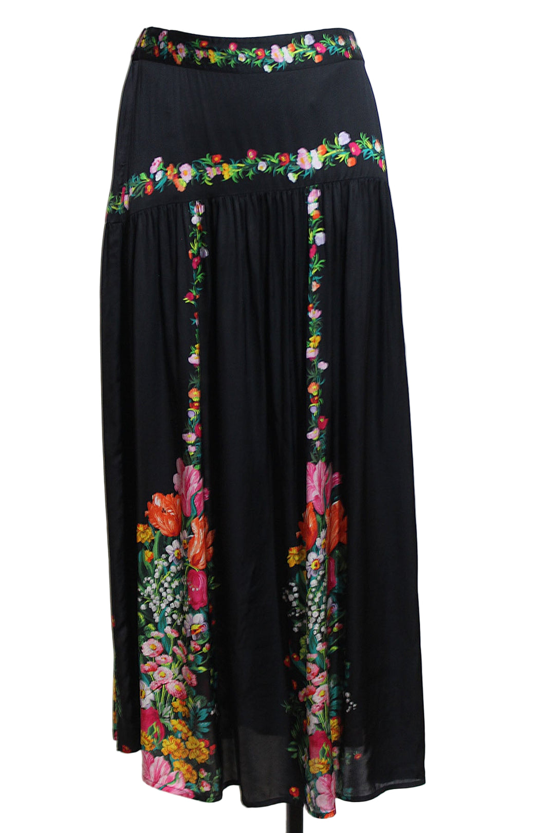 The Phoebe Skirt in Centerpiece Black by Elizabeth James