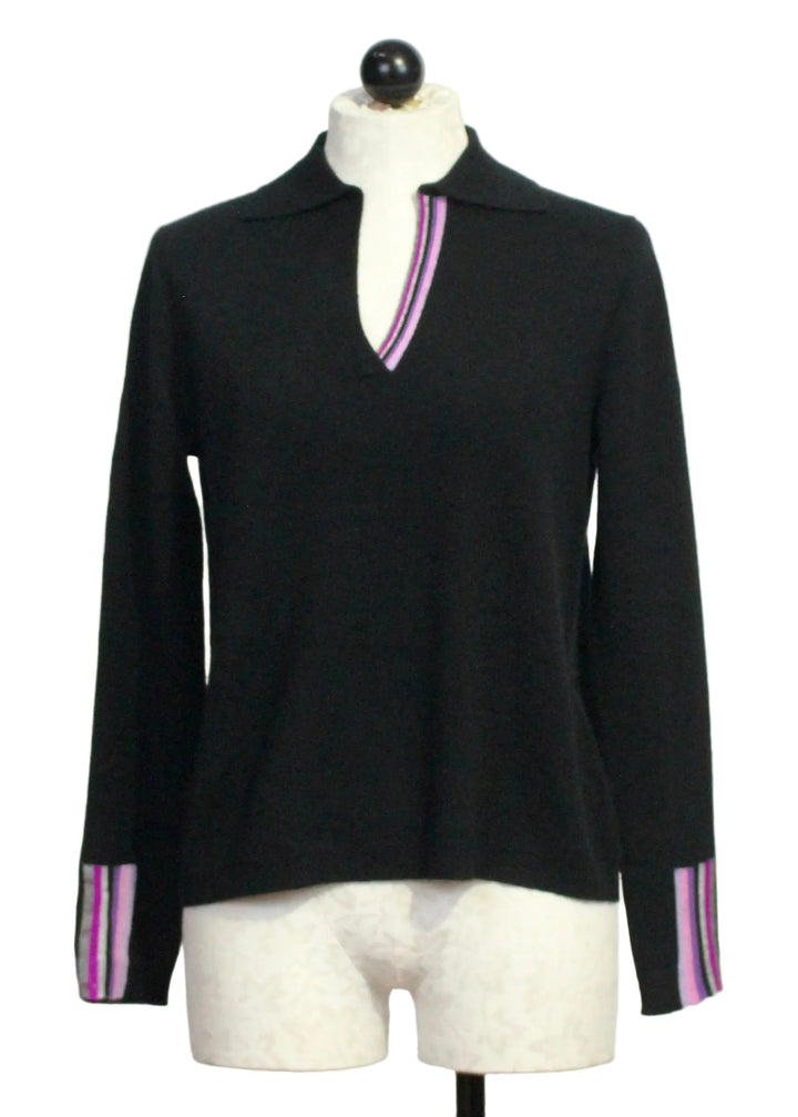 The ONYX Collar Call Sweater by Lisa Todd