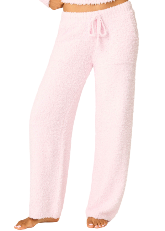 Pink  Pant Bundle Up Boucle by PJ Salvage 
