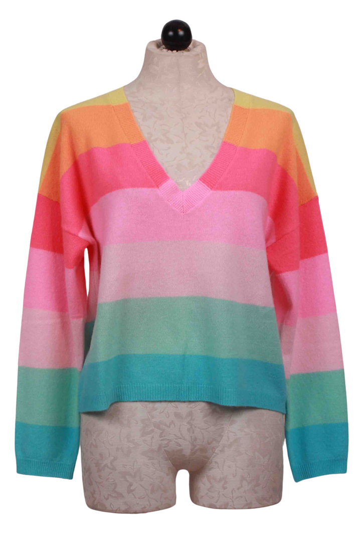 Rainbow Deep V-Colorush