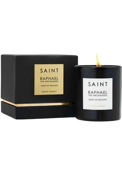 Saint Raphael the Archangel Candle by Saint with box