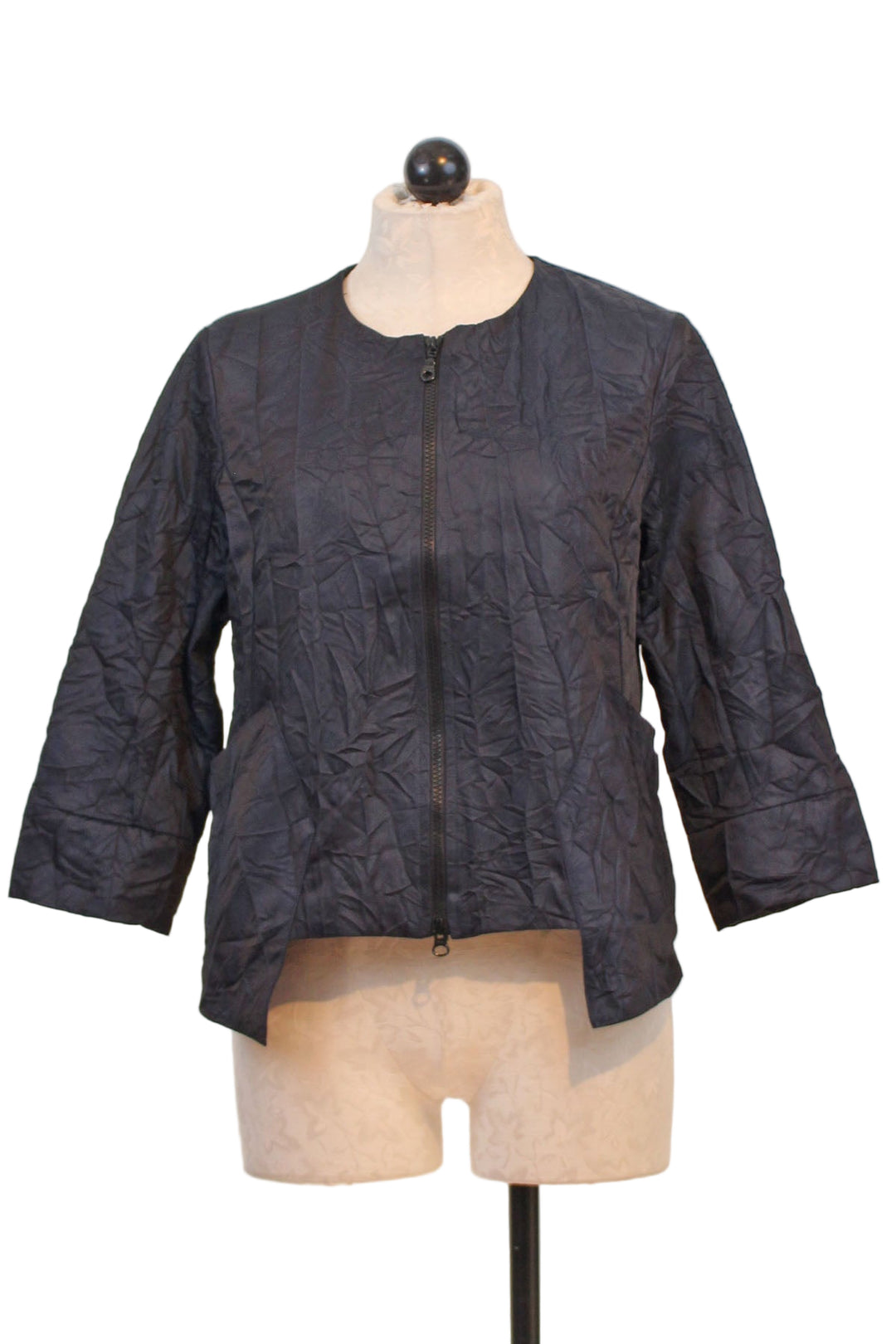 Arturo Jacket by Kozan in a Crushed Dark Navy