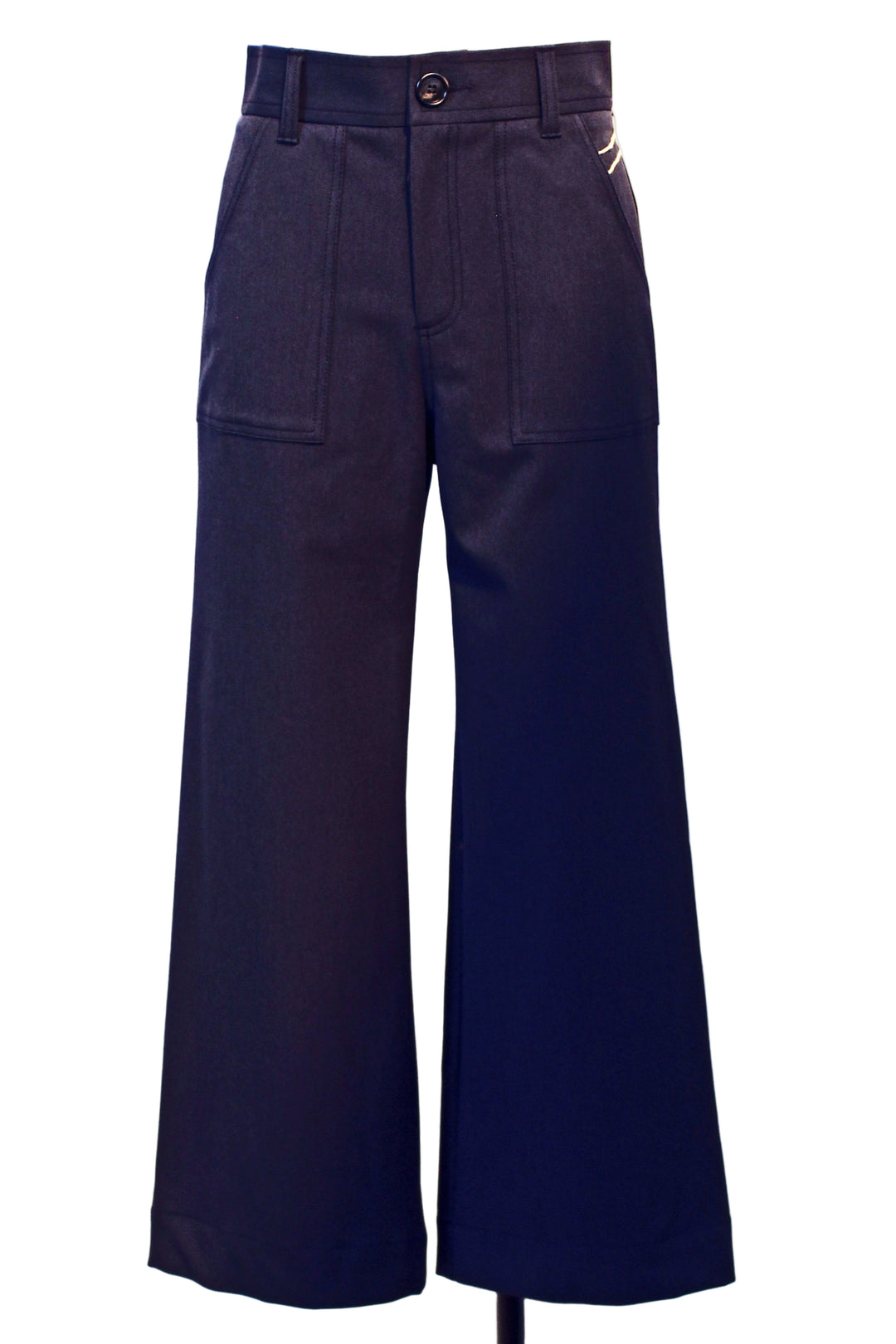 Navy Rylee Crop Pant by Fifteen Twenty