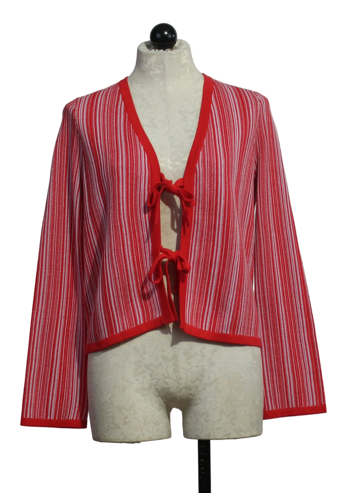 Sun-Kissed Cardi by Lisa Todd in the Lipstick Combo Color