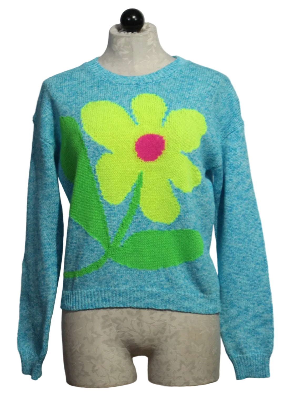 Blue Crush Bel Fiore Sweater by Lisa Todd