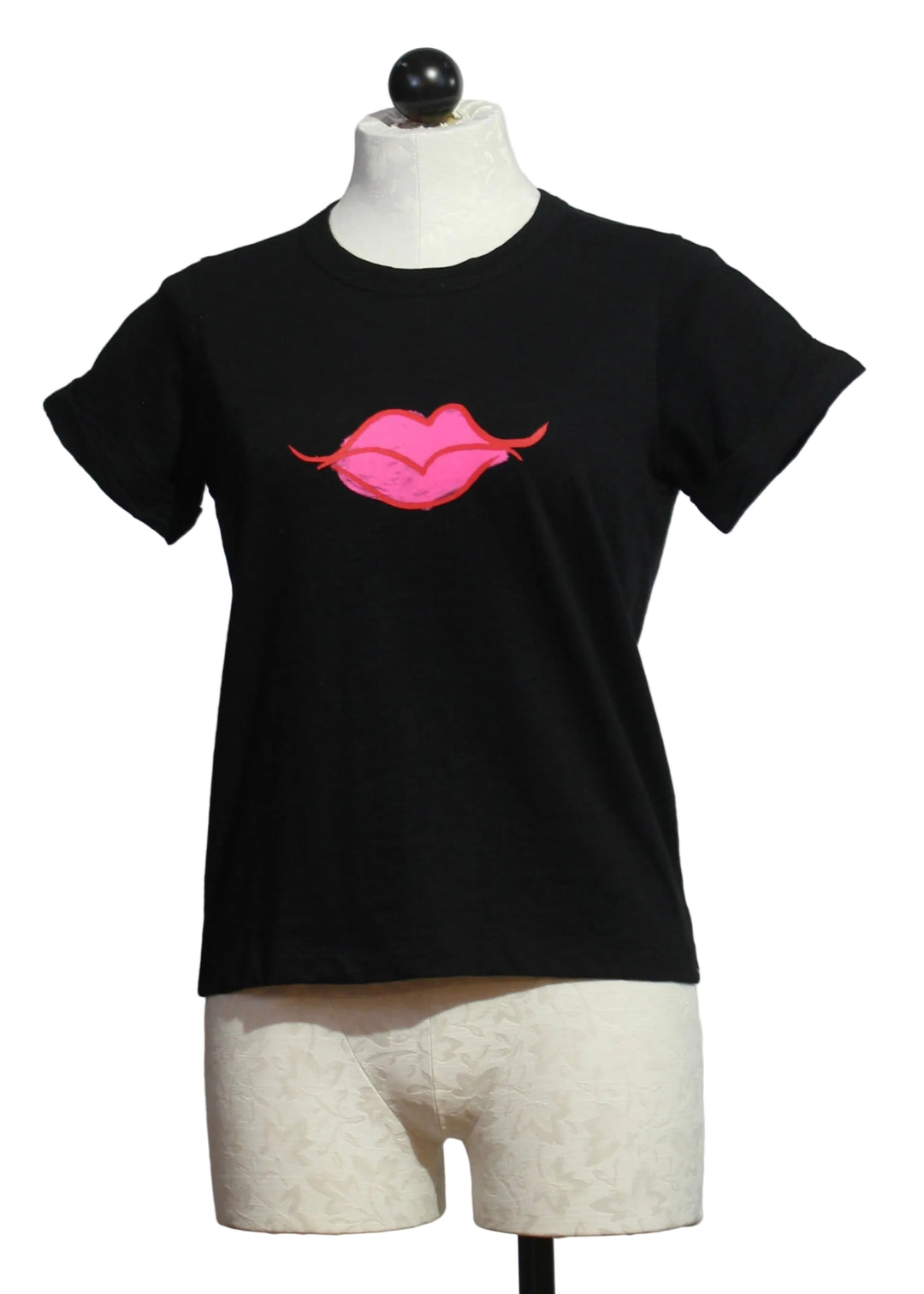 Black Kiss and Make Up Tee by Lisa Todd 