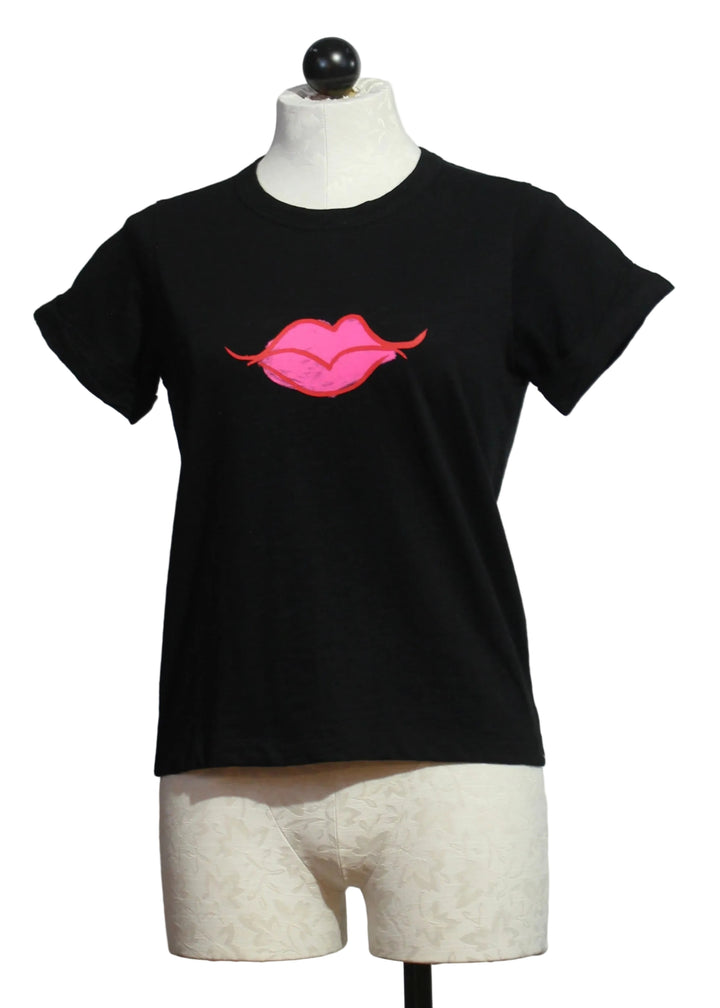 Black Kiss and Make Up Tee by Lisa Todd 