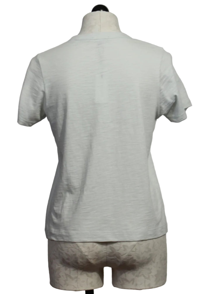 back view of The Jaw Dropping Cotton Tee by Lisa Todd in Salty Air