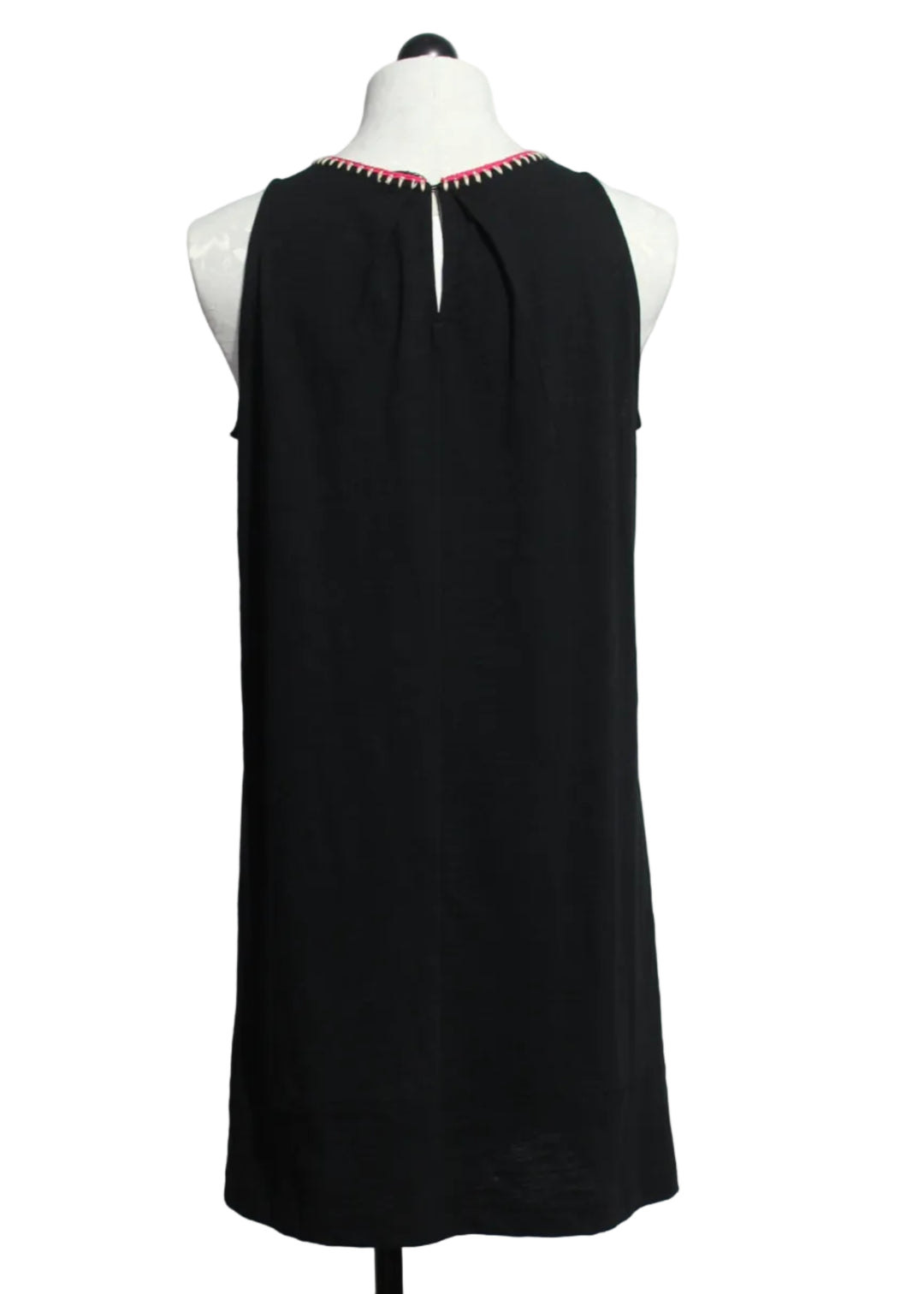 back view of Black Summer Swing Dress by Lisa Todd 