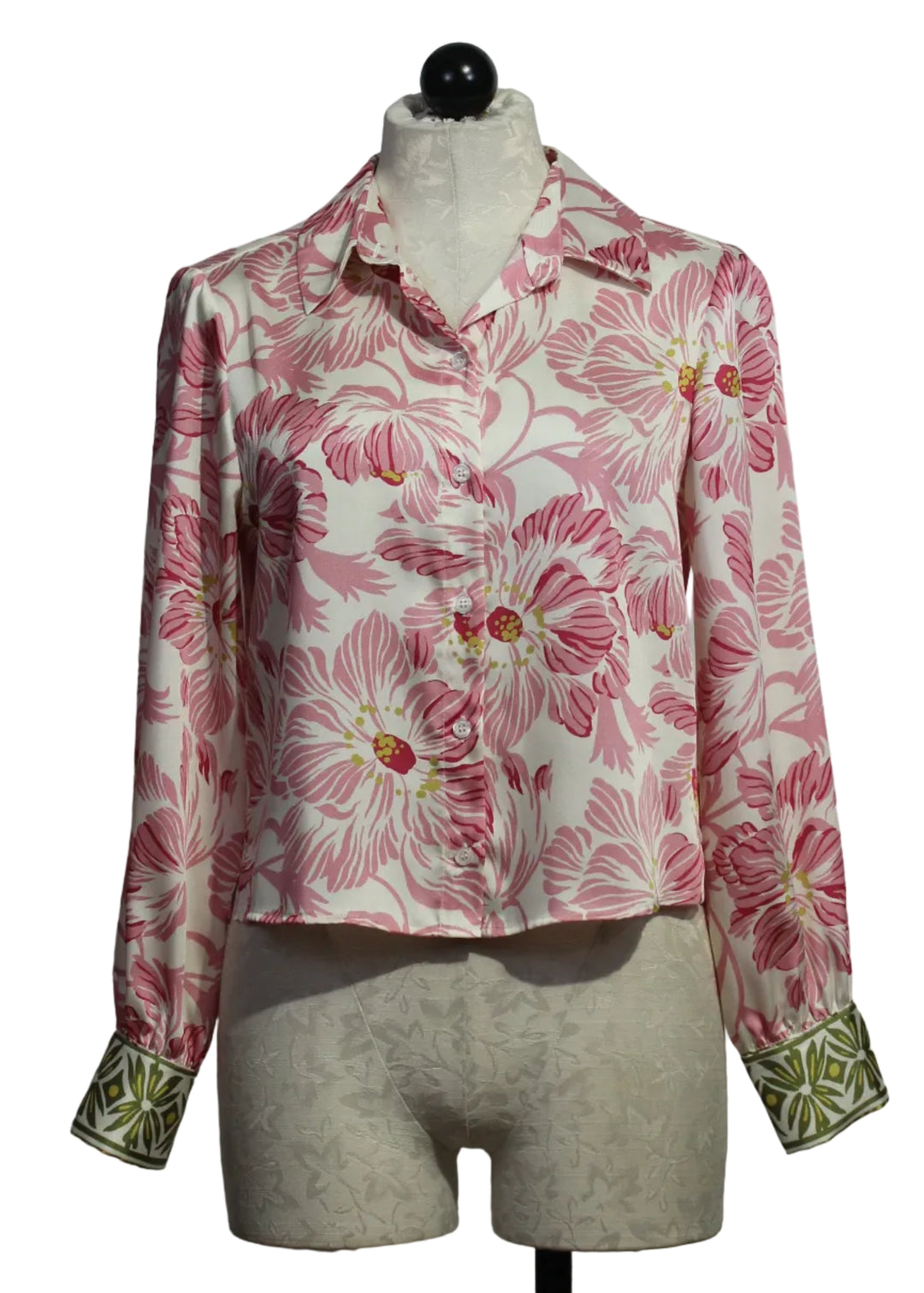  Alexa Lotus Floral Blouse by Drew 
