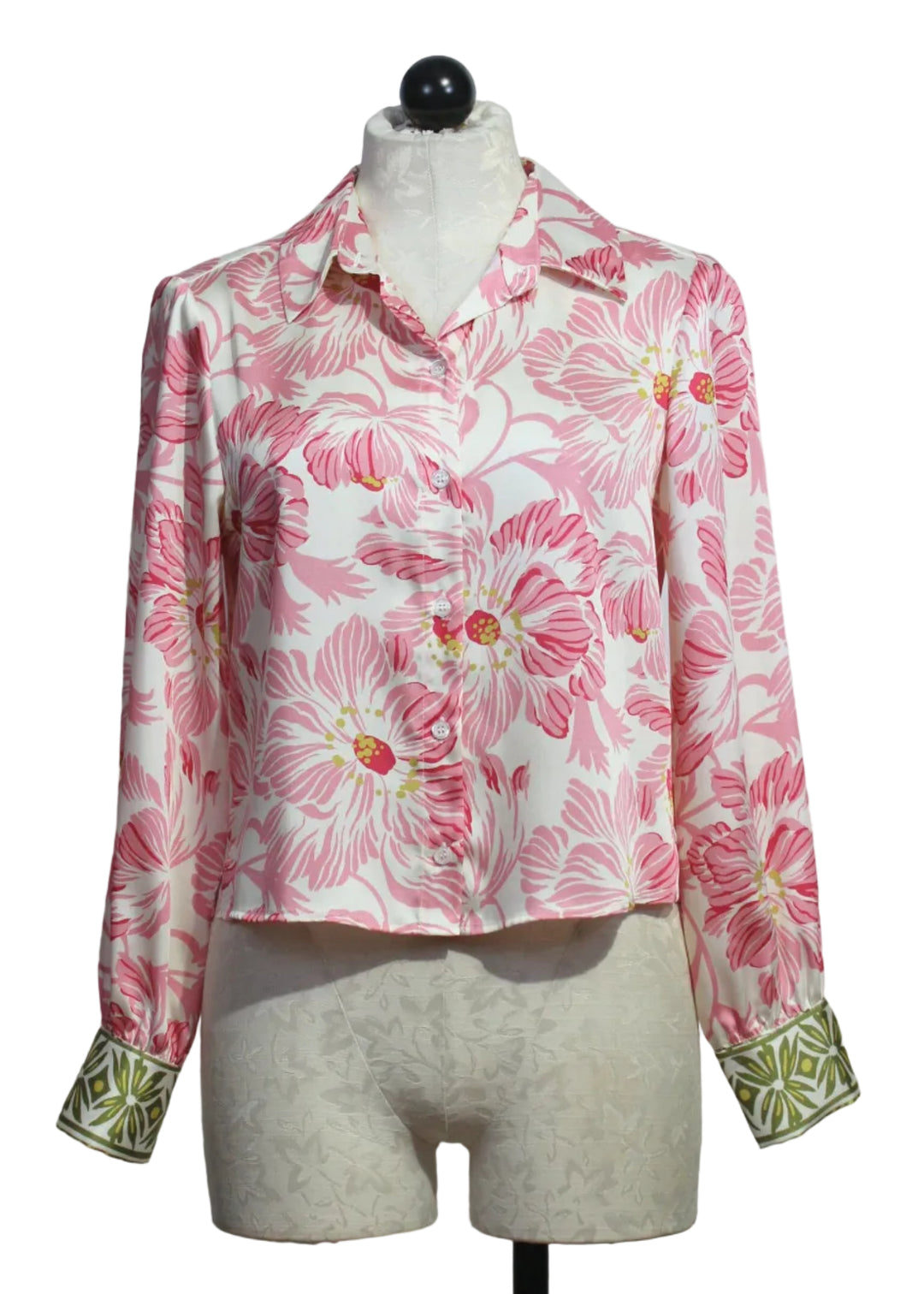  Alexa Lotus Floral Blouse by Drew 