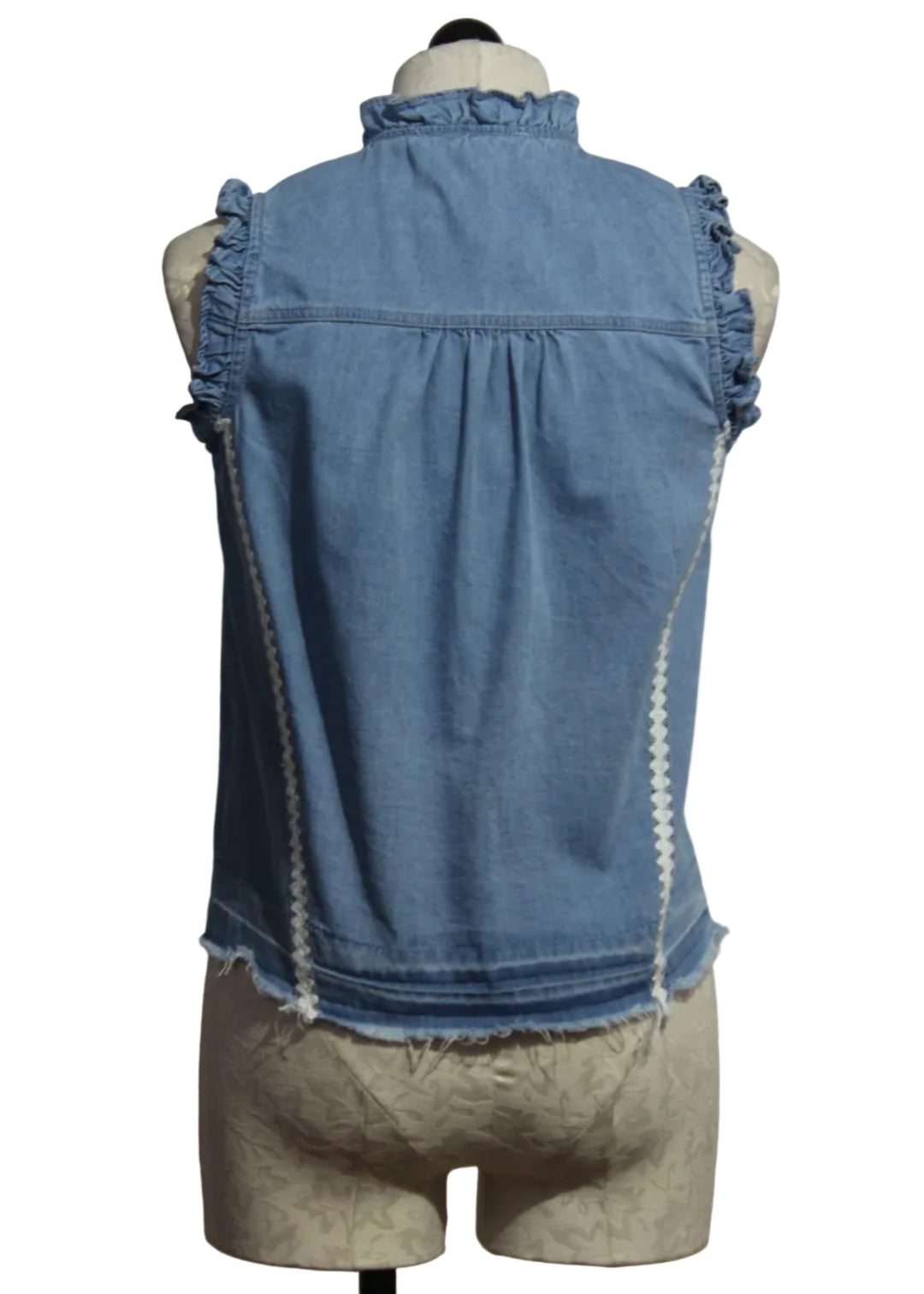 back view of Zander Blouse by Melissa Nepton