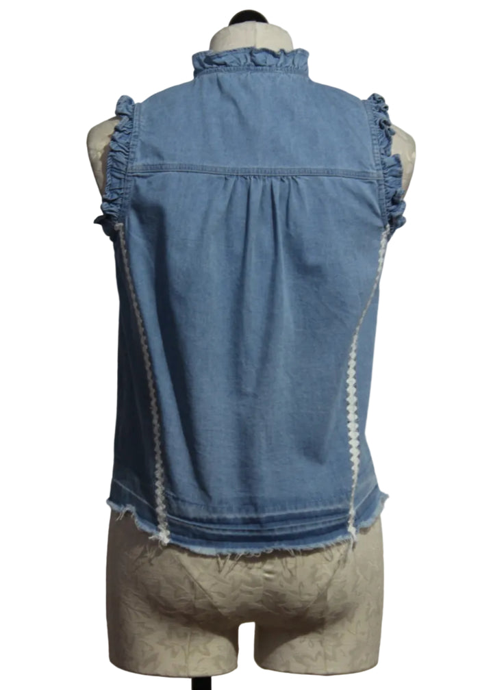 back view of Zander Blouse by Melissa Nepton