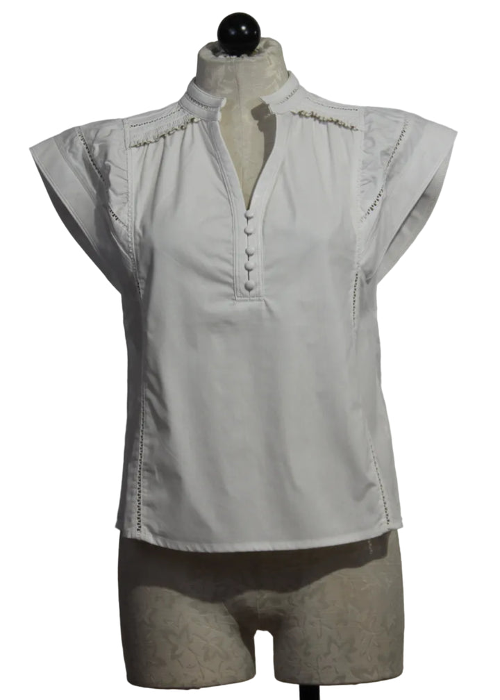 Off-White Mana Blouse by Melissa Nepton