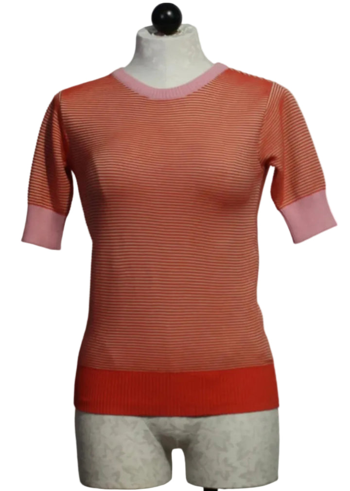 Orange Muike GOTS Sweater by SKFK