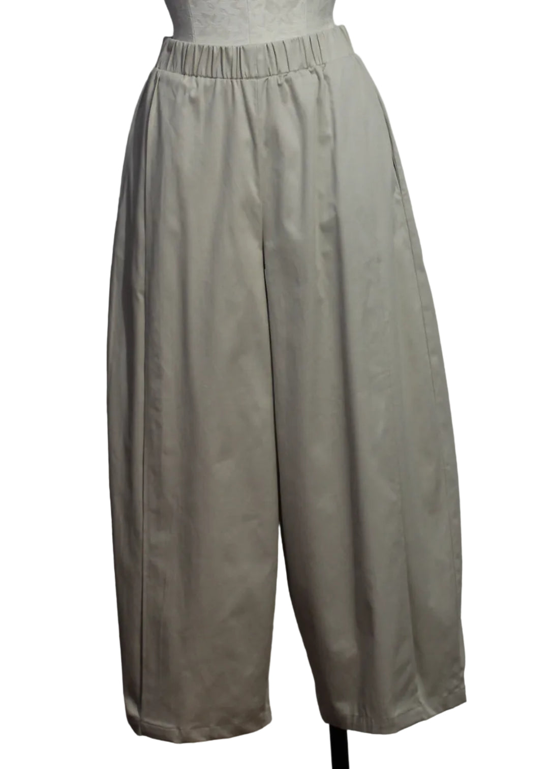 Aine GOTS Trouser by SKFK in Beige