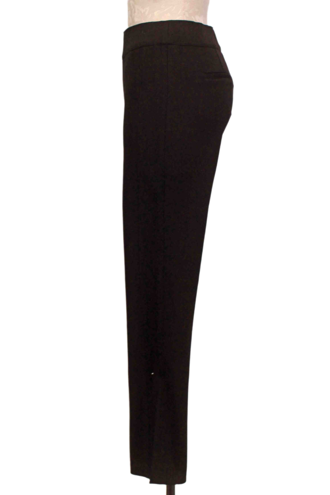 side view of Black Santi Ponte Pant by Caballero