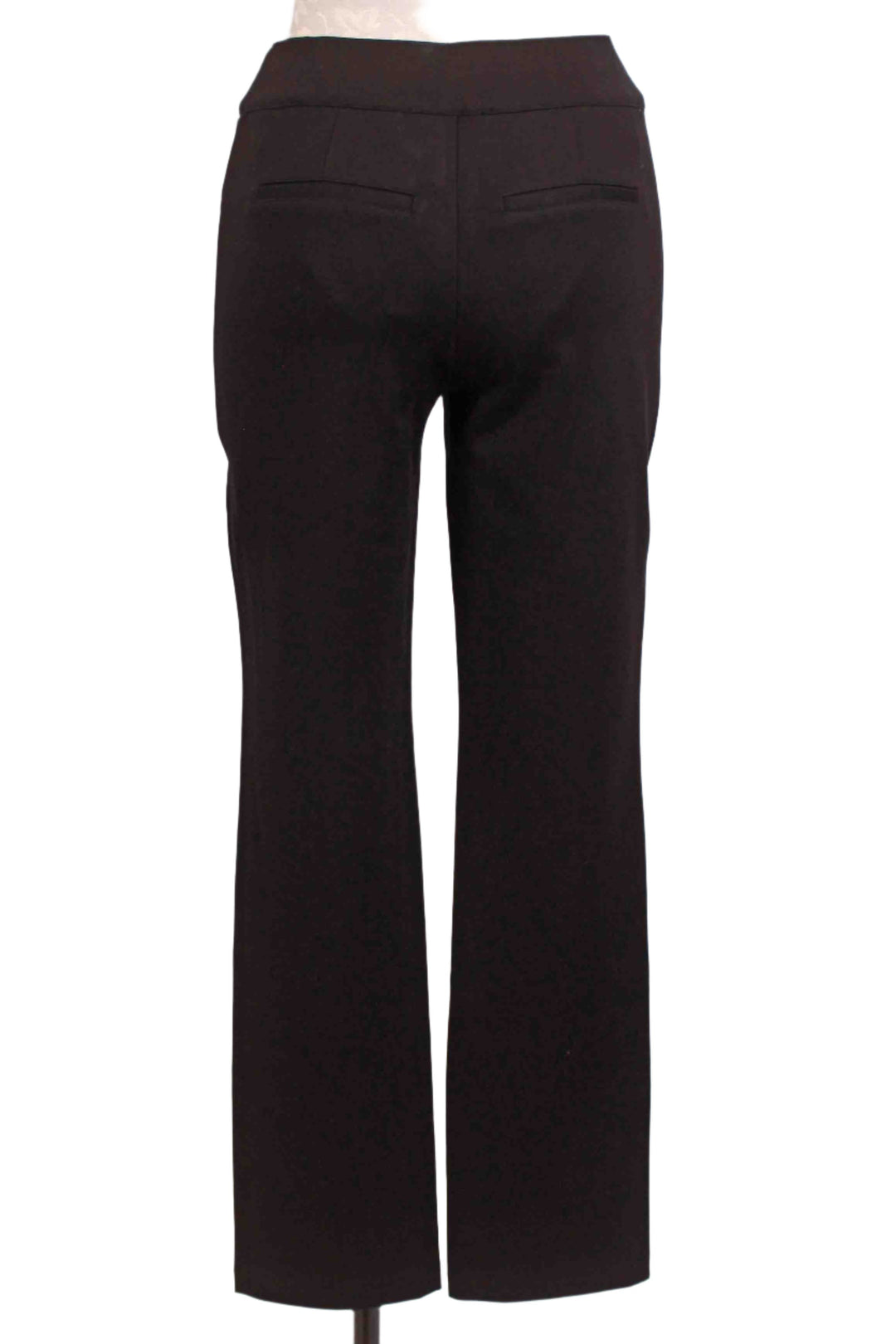 back view of Black Santi Ponte Pant by Caballero