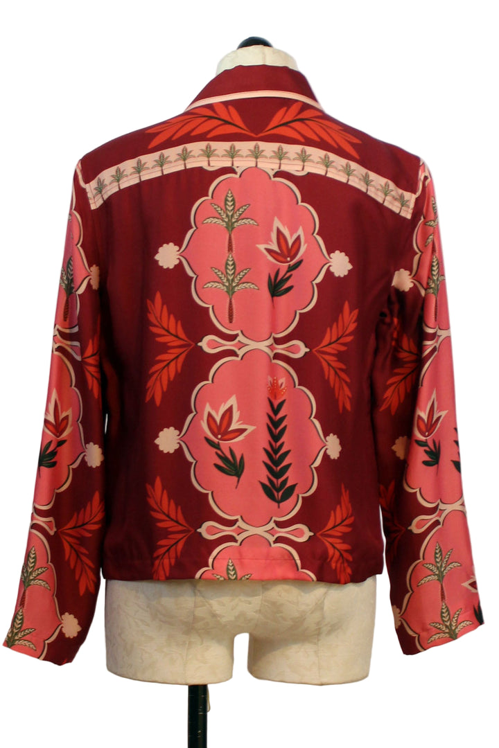 back view of Shannon Easy Jacket by Johnny Was in the Caleta Print