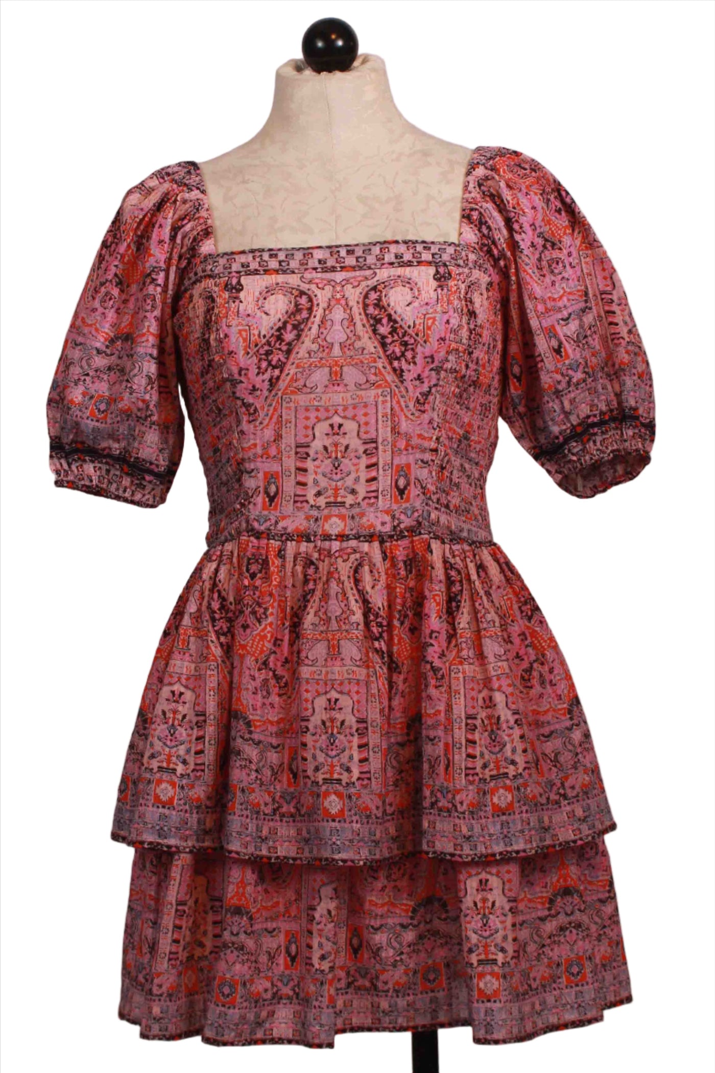 Mahal Print  Sidney Mini Dress by Cleobella 