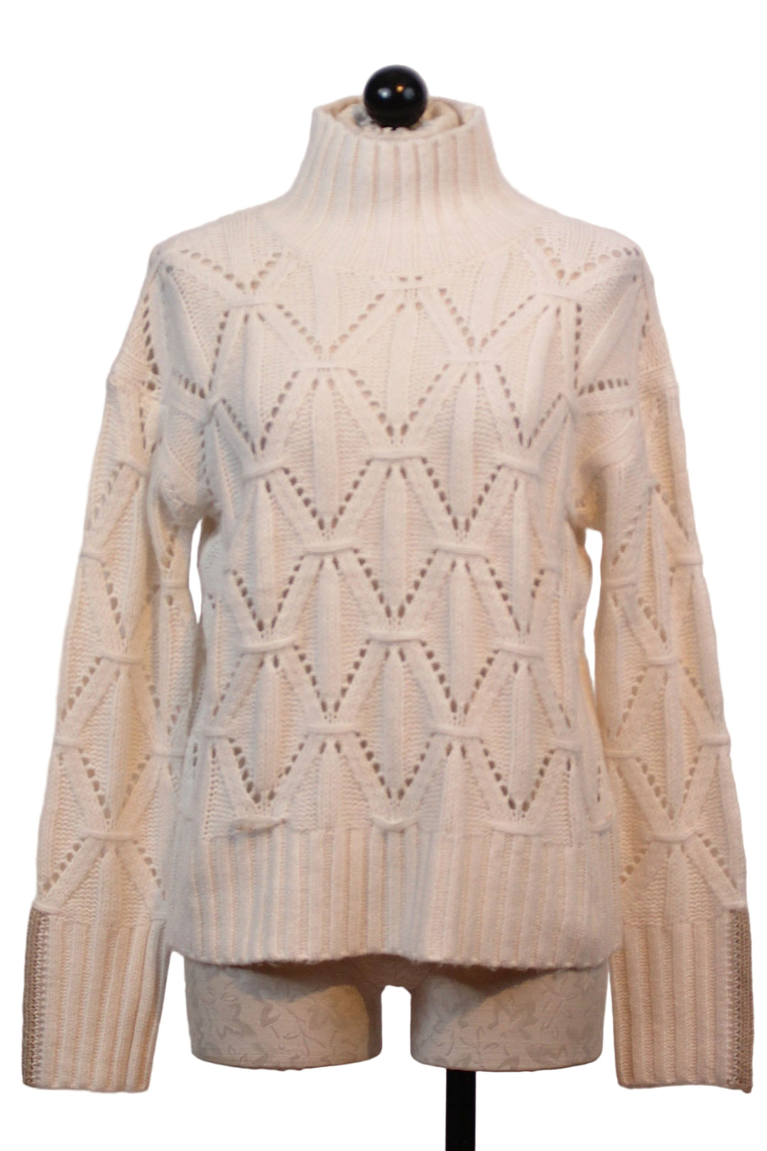 The Stand Out Sweater by Lisa Todd in Winter White