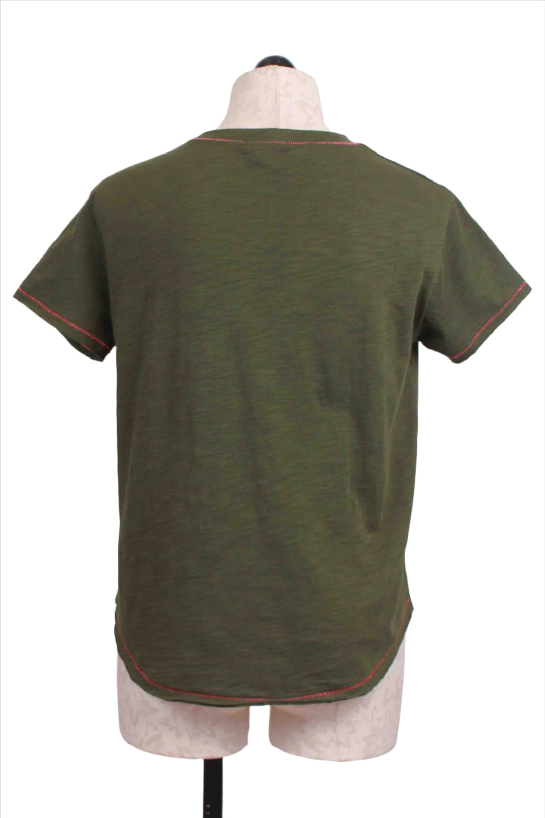 Back view of Jungle Double Down Tee Shirts by Lisa Todd