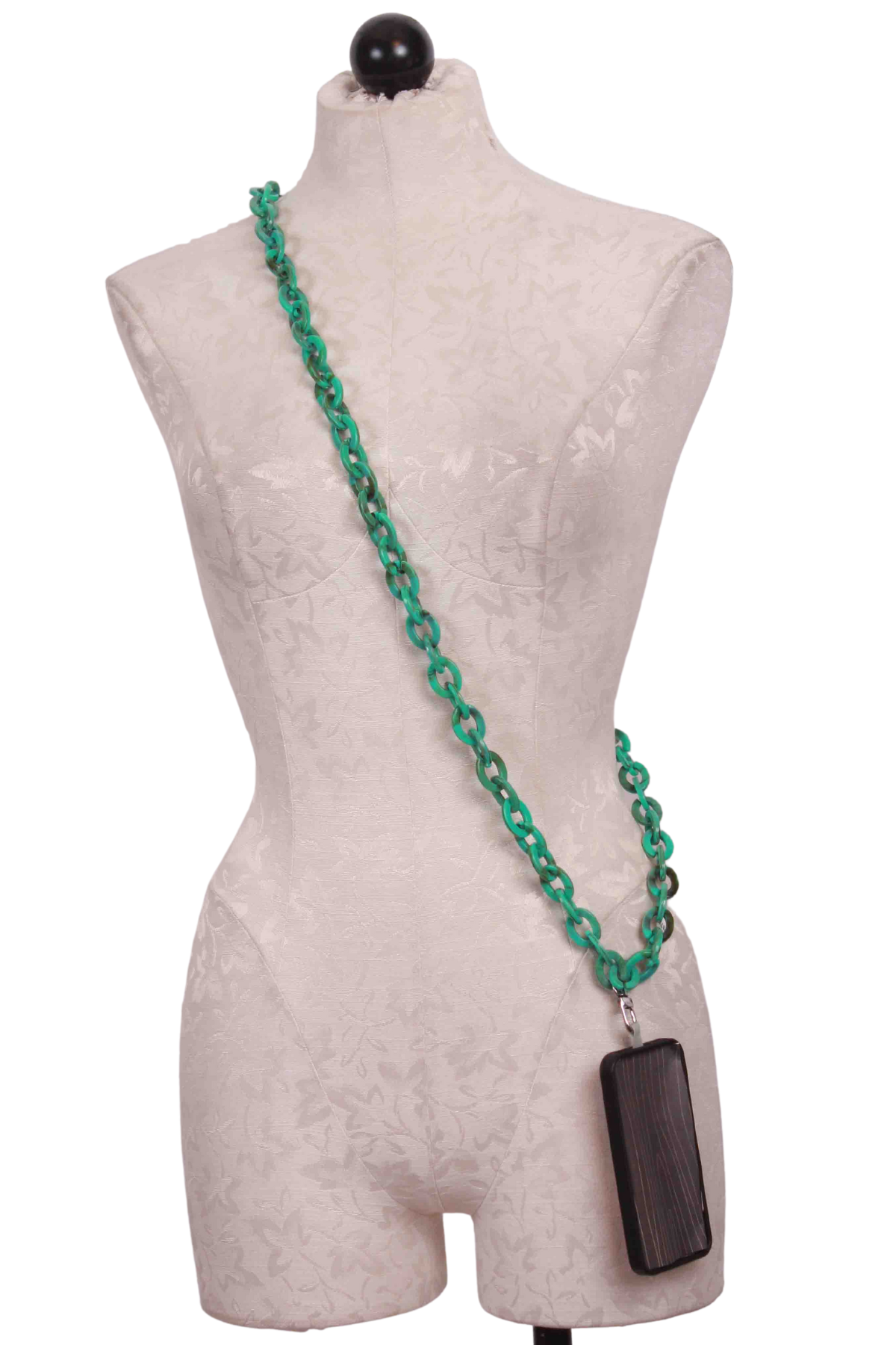 Tropical Turquoise Crossbody Phone Chain by Miami Chains