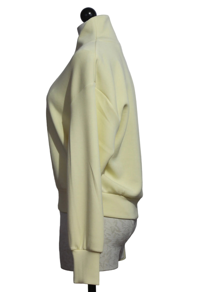 side View of Anise Flower Davidson Sweat by Varley