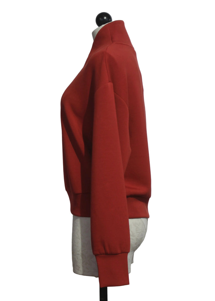 side view of Davidson Sweat in Bossa Nova by Varley 
