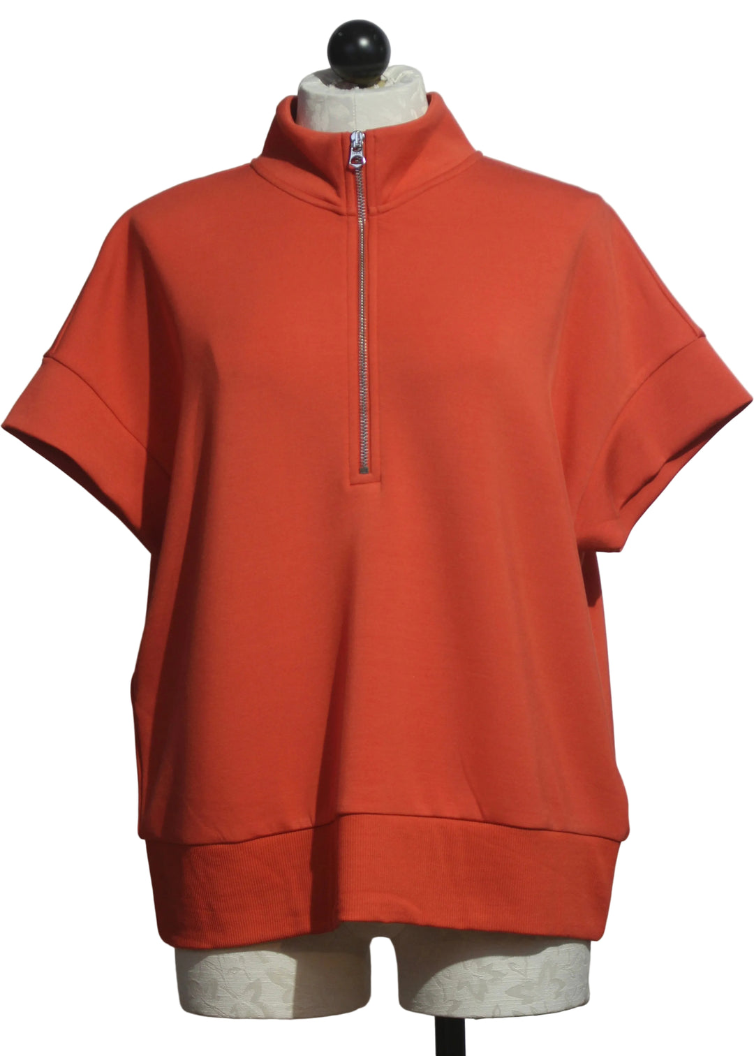 The Richie Short Sleeve Sweat by Varley in Summer Fig